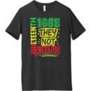 Premium Juneteenth They Not Like Us T-Shirt – Celebrate Freedom in Style | Unisex Fit