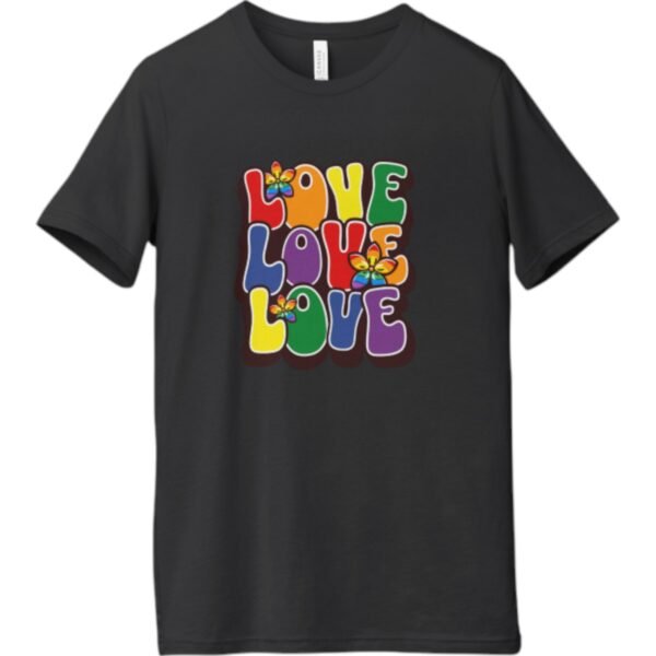 Premium Pride Luv T-Shirt – Celebrate Love, Identity & Equality | Unisex Fit - Image 7