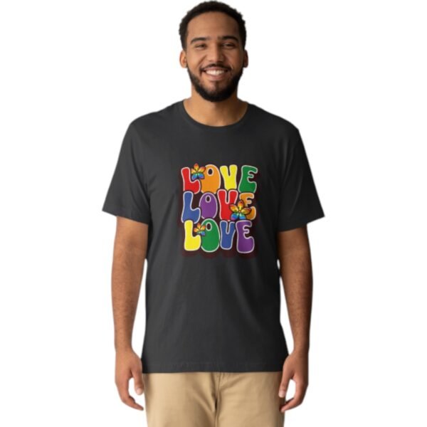 Premium Pride Luv T-Shirt – Celebrate Love, Identity & Equality | Unisex Fit