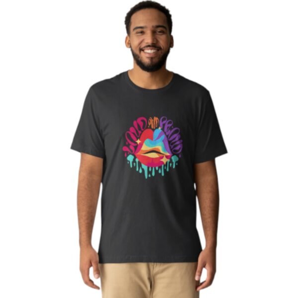 Premium Pride Loud & Proud T-Shirt – Celebrate Love, Identity & Equality | Unisex Fit - Image 3