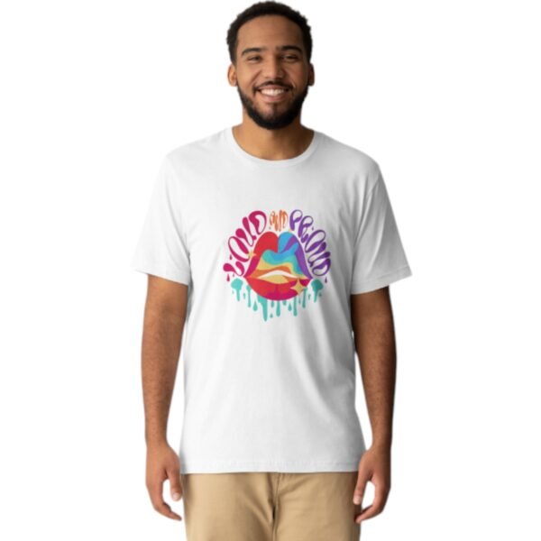 Premium Pride Loud & Proud T-Shirt – Celebrate Love, Identity & Equality | Unisex Fit