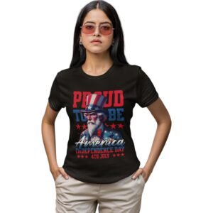 Premium Proud To Be American Unisex T-Shirt – Patriotic & Comfy USA Apparel