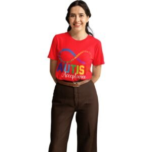 Premium Unisex “Autism Acceptance” T-Shirt – Bold & Beautiful
