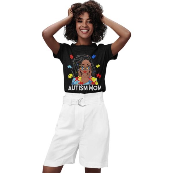 Premium “Autism Mom” T-Shirt – Bold & Beautiful - Image 10