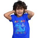 Kids’ Little Hero “Autism Is My Super Power” Tee – Premium Comfort Fit