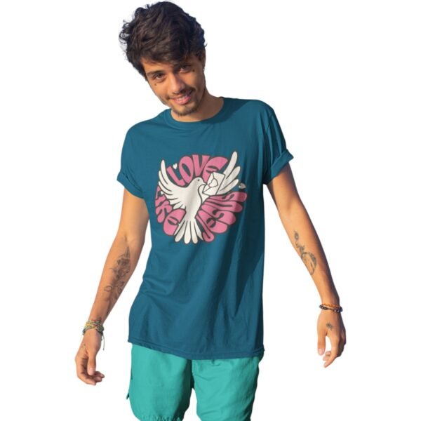 Premium Unisex Love Like Jesus Religious T-Shirt - Image 7