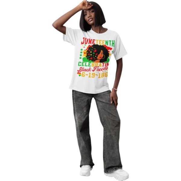 Premium Juneteenth Celebrating Black Freedom T-Shirt – Celebrate Freedom in Style | Unisex Fit - Image 9