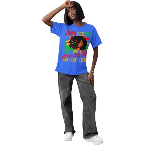 Premium Juneteenth Celebrating Black Freedom T-Shirt – Celebrate Freedom in Style | Unisex Fit - Image 5