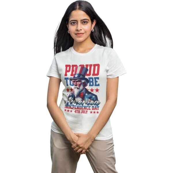 Premium Proud To Be American Unisex T-Shirt – Patriotic & Comfy USA Apparel - Image 6
