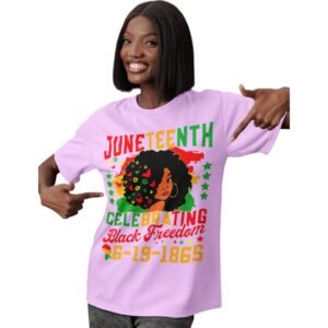 Premium Juneteenth Celebrating Black Freedom T-Shirt – Celebrate Freedom in Style | Unisex Fit