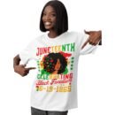 Premium Juneteenth Celebrating Black Freedom T-Shirt – Celebrate Freedom in Style | Unisex Fit