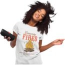 Premium Unisex Consuming Fires Religious T-Shirt