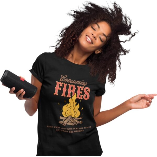 Premium Unisex Consuming Fires Religious T-Shirt - Image 5