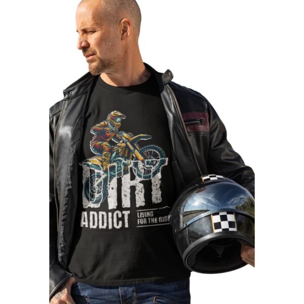 Bike Addict Supima® Cotton T-Shirt - Image 3
