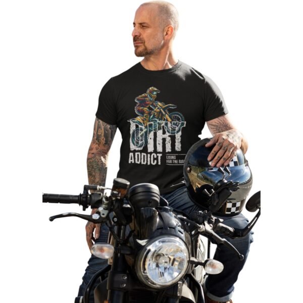 Bike Addict Supima® Cotton T-Shirt - Image 4