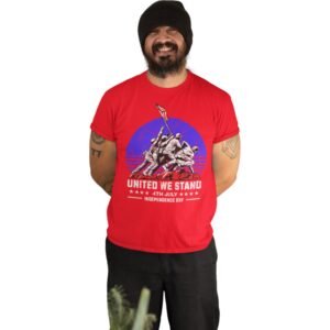 Premium United We Stand Unisex T-Shirt – Patriotic & Comfy USA Apparel