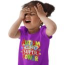 Kids’ Unisex “Autism Is My Super Power” Tee – Premium Comfort Fit