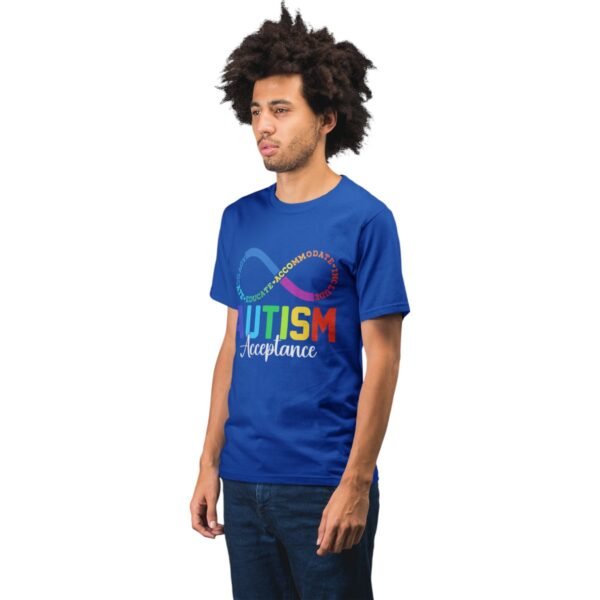 Premium Unisex “Autism Acceptance” T-Shirt – Bold & Beautiful - Image 7