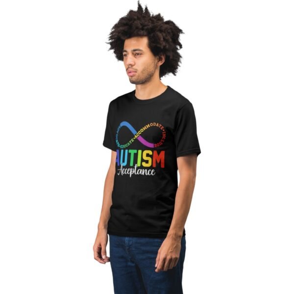 Premium Unisex “Autism Acceptance” T-Shirt – Bold & Beautiful - Image 9