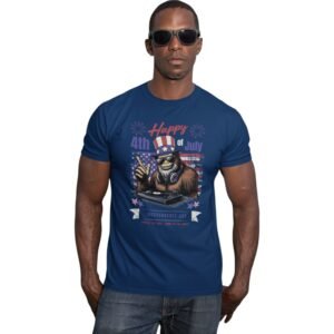 Premium Happy 4th Of July Unisex T-Shirt – Patriotic & Comfy USA Apparel