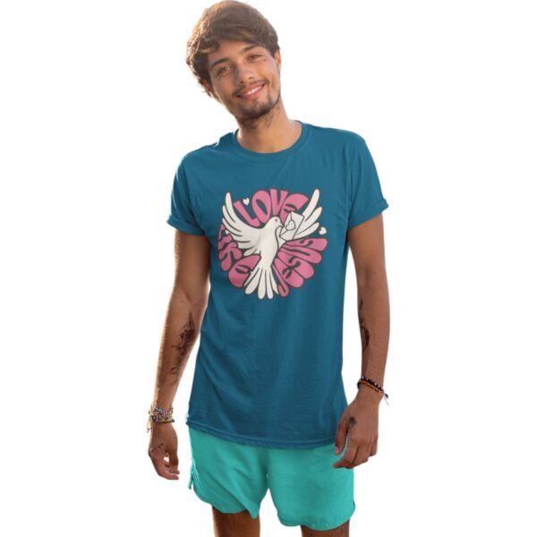 Premium Unisex Love Like Jesus Religious T-Shirt - Image 6