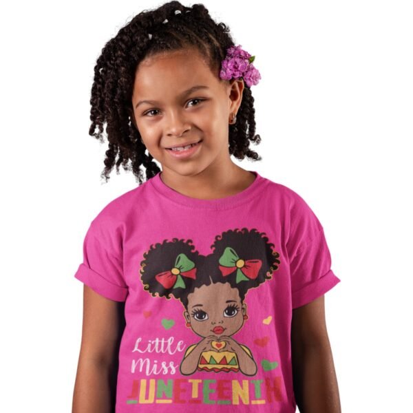 Kids' Juneteenth T-Shirt – Celebrate Freedom & Culture | Soft & Comfy - Image 2