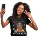 Premium “Autism Mom” T-Shirt – Bold & Beautiful