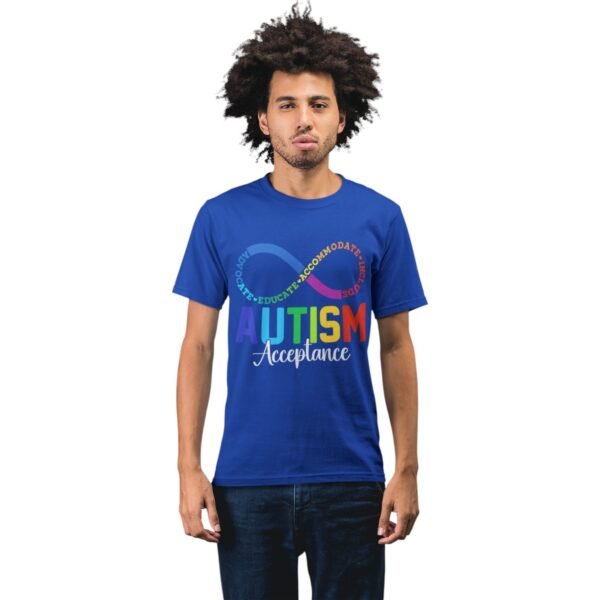 Premium Unisex “Autism Acceptance” T-Shirt – Bold & Beautiful - Image 6