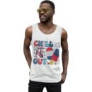 Premium 4th of July Chill Out Tank – Patriotic & Comfy USA Apparel - Men
