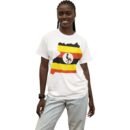 Premium Unisex Uganda Map/Flag Tee