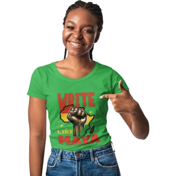 Write Like Maya| Inspirational Unisex Tee - Image 5