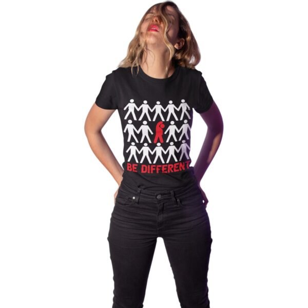 Be Different Premium Unisex Tee - Image 3