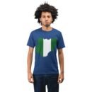 Premium Unisex Nigeria Map/Flag Tee