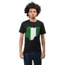 Premium Unisex Nigeria Map/Flag Tee
