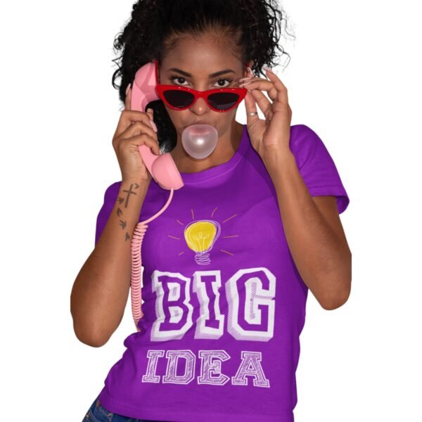 "Big Idea" Premium Unisex Tee - Image 4
