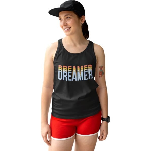 "Dream" Unisex Tank Top - Image 3