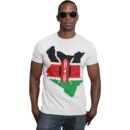 Premium Unisex Kenya Map/Flag Tee