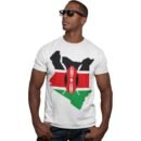 Premium Unisex Kenya Map/Flag Tee