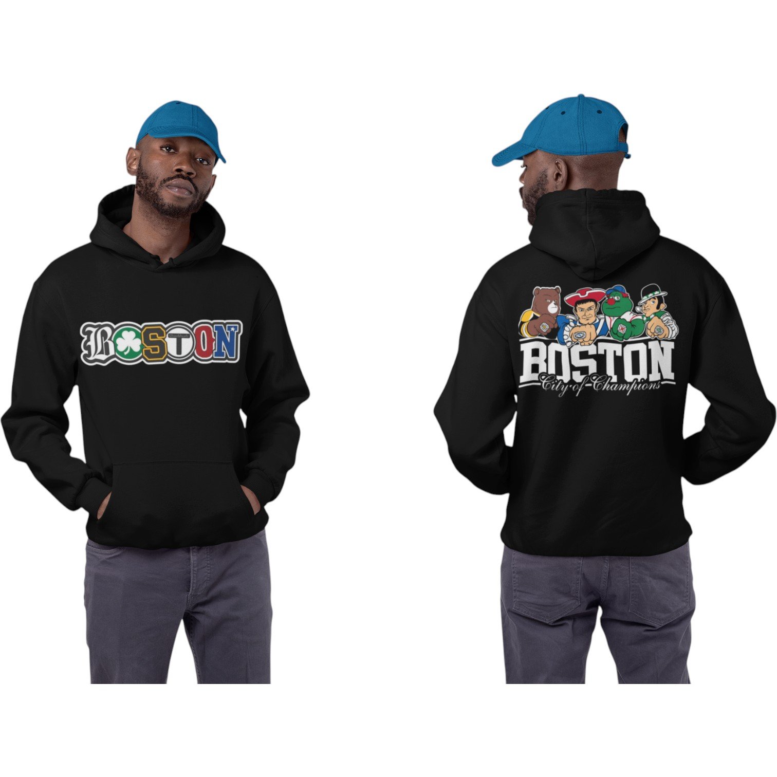 Boston Squad Goals Hoodie- Unisex - Image 3