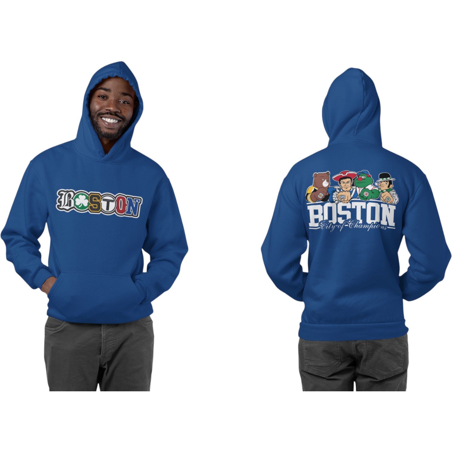 Boston Squad Goals Hoodie- Unisex - Image 5