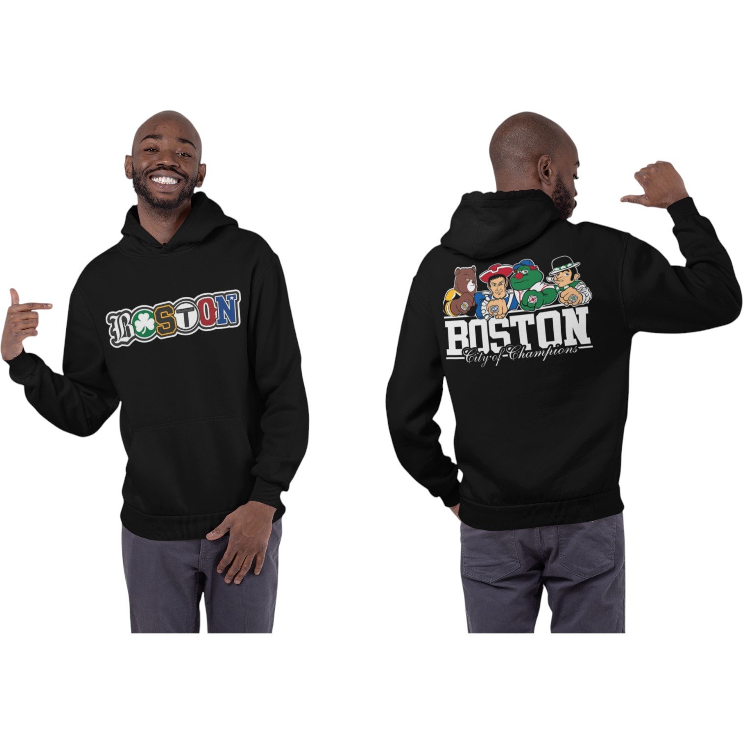 Boston Squad Goals Hoodie- Unisex - Image 4