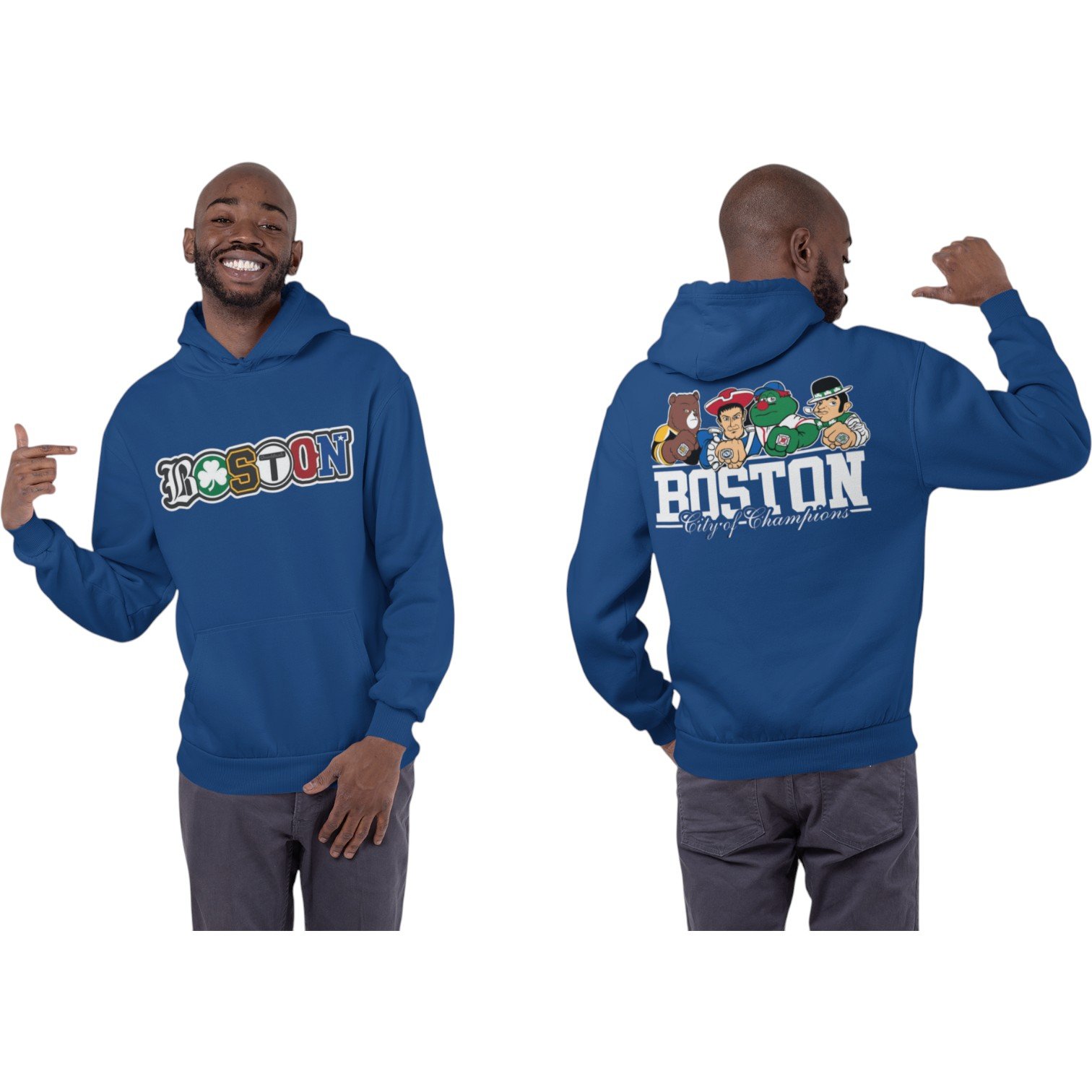 Boston Squad Goals Hoodie- Unisex - Image 7