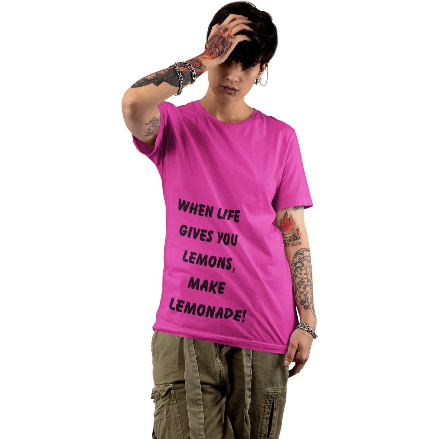 Premium Unisex Lemonade Vibes Tee - Image 3