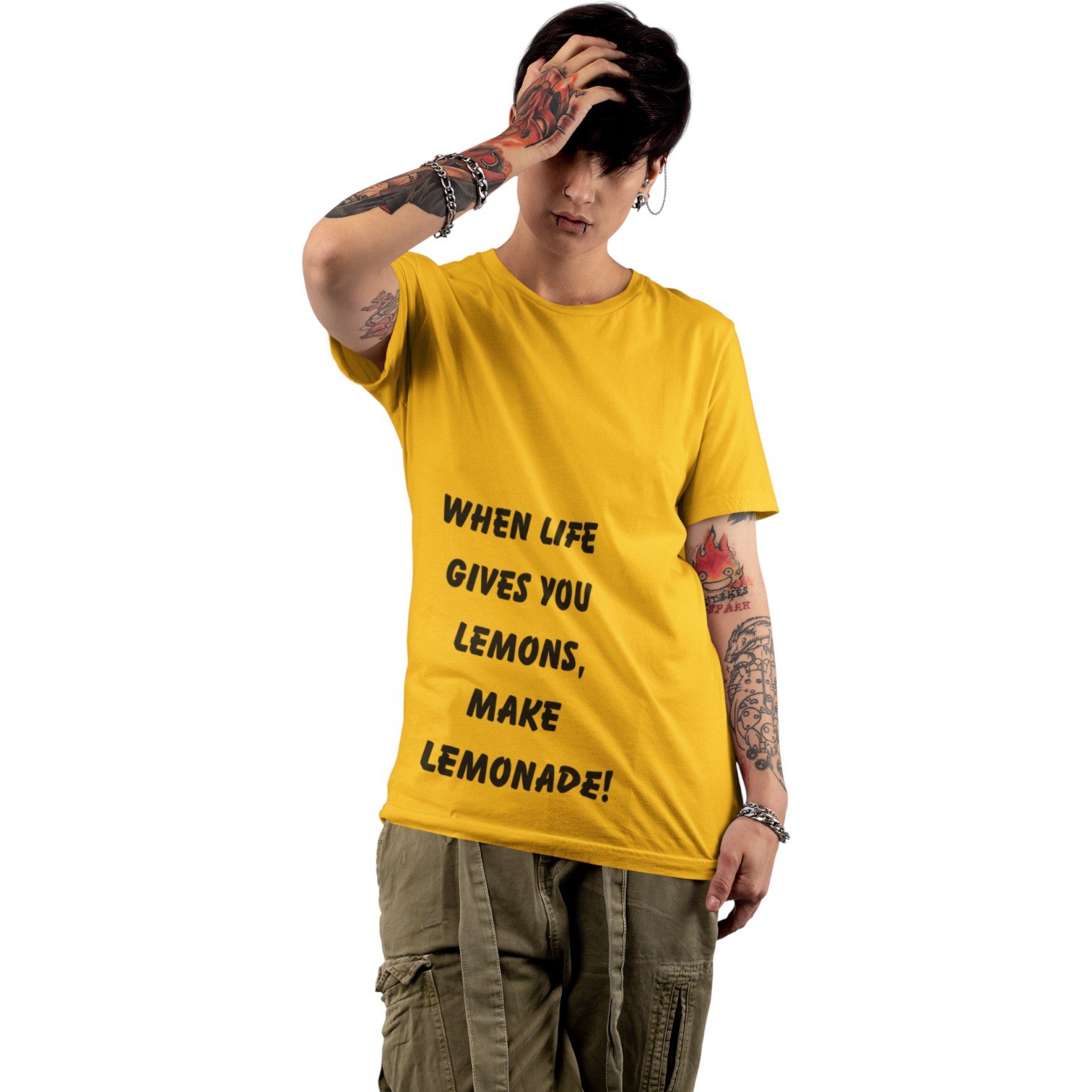 Premium Unisex Lemonade Vibes Tee - Image 9