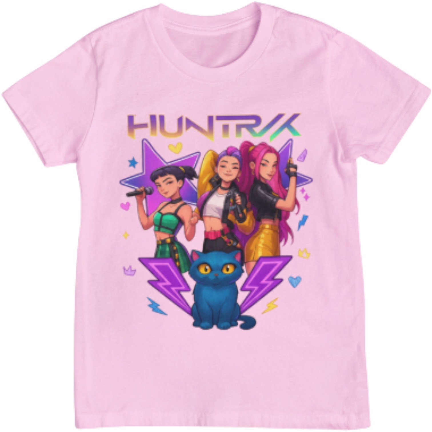 HUNTRIX Power Pop Kids Tee - Image 3