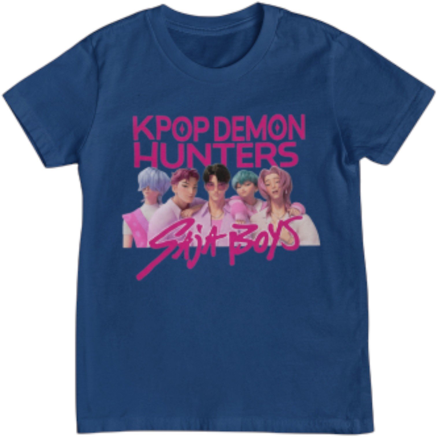 KPOP DEMON HUNTERS “Saja Boys” Kids Tee - Image 3