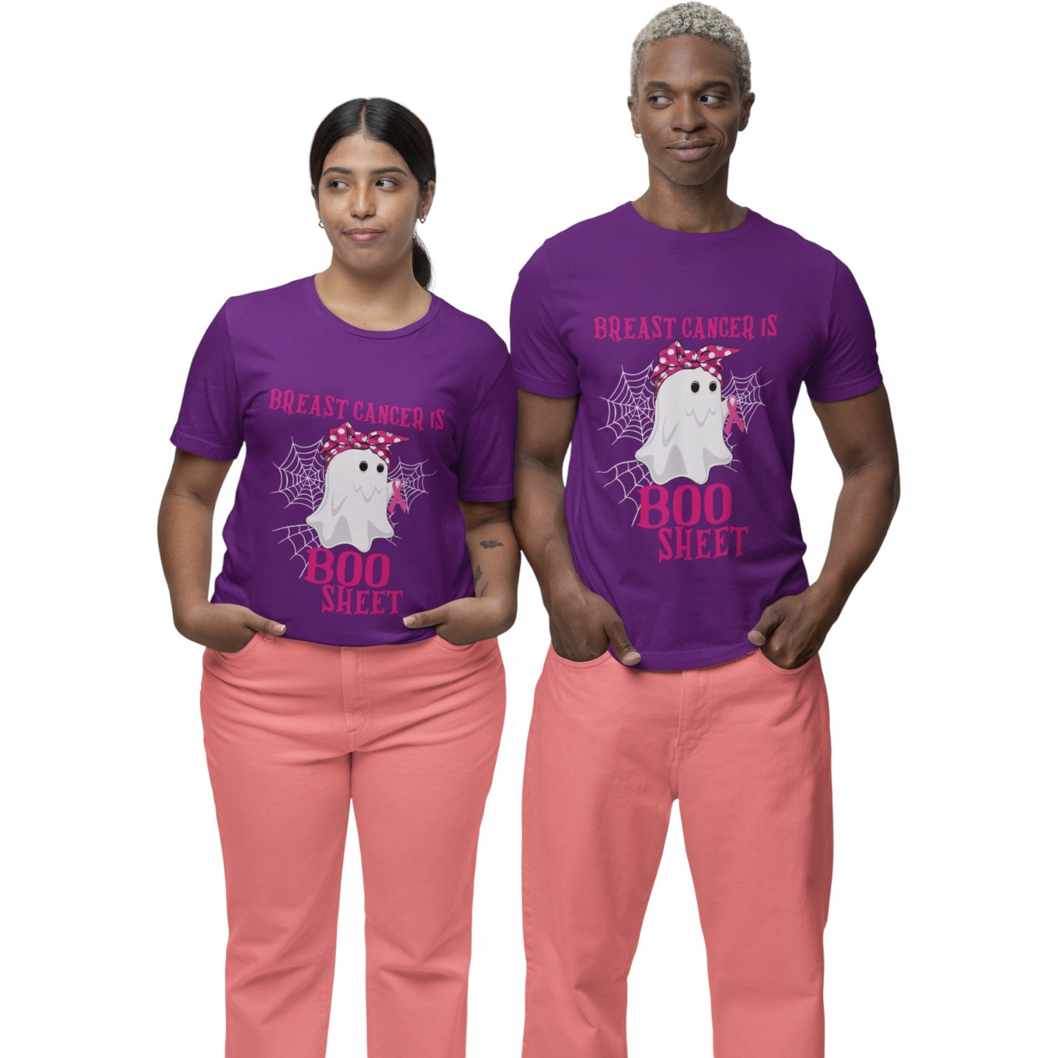 “Breast Cancer Is Boo Sheet”  Tee - Image 6