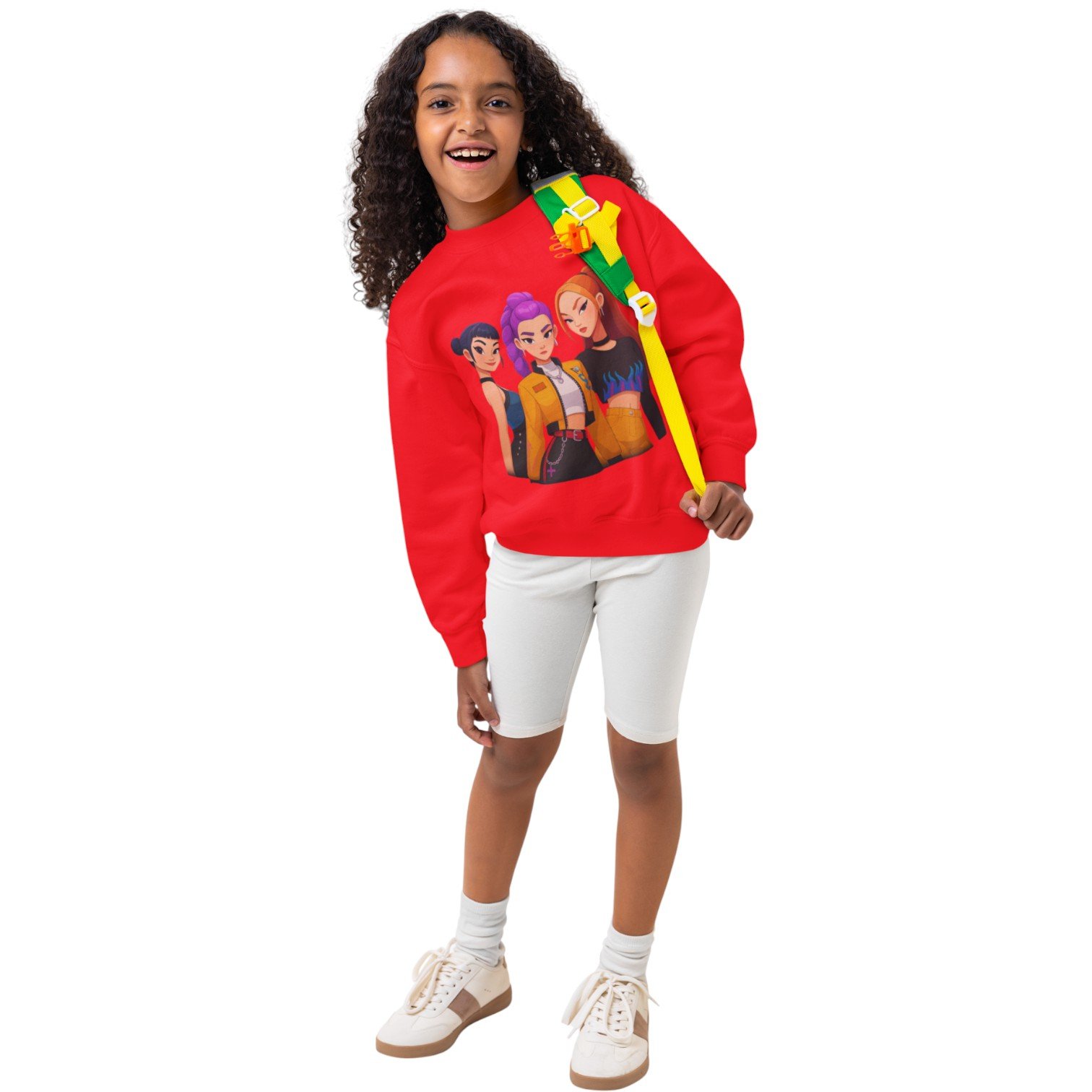 HUNTRIX Squad Power Kids Sweatshirt - Image 4