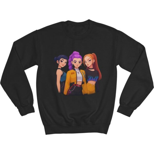 HUNTRIX Squad Power Kids Sweatshirt - Image 3