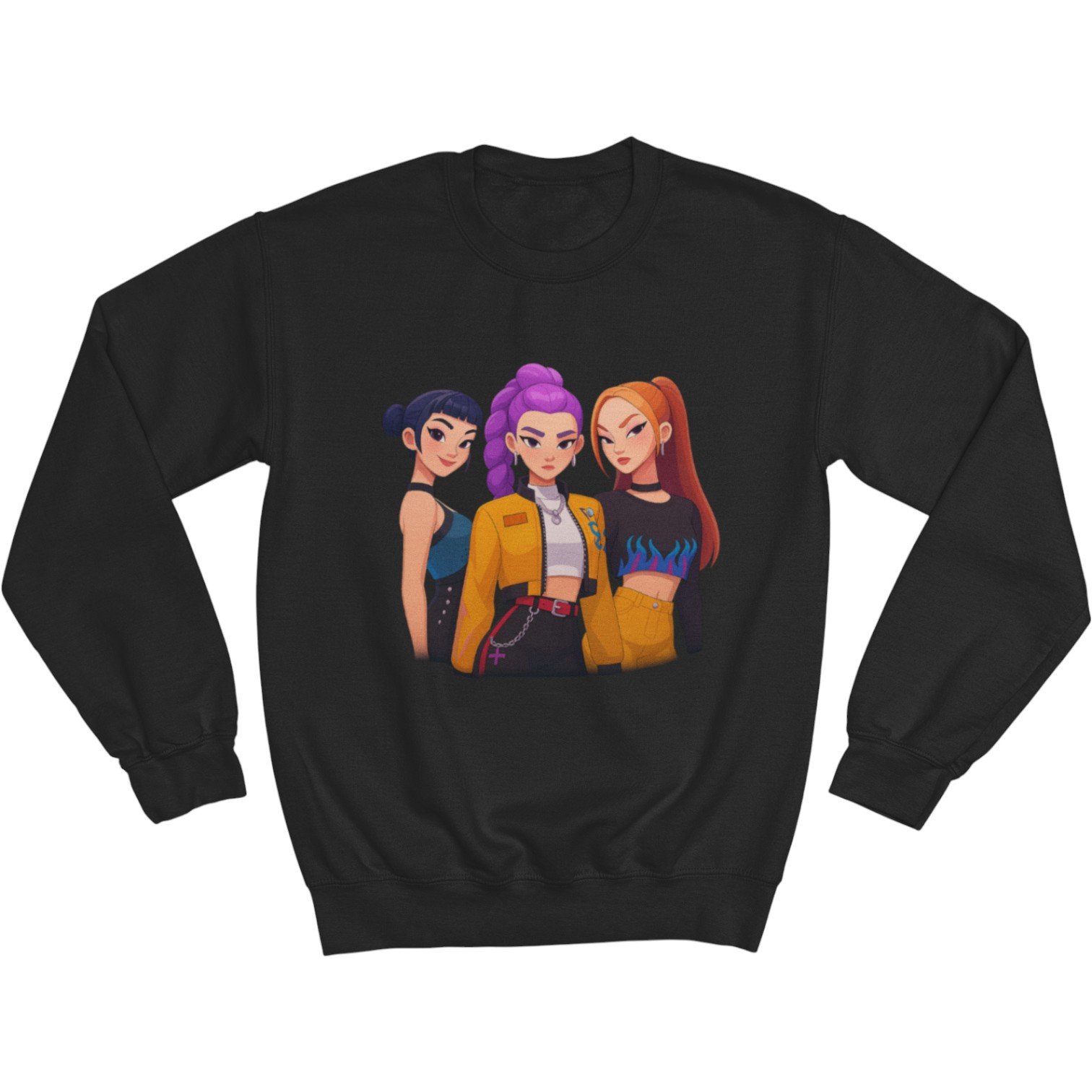 HUNTRIX Squad Power Kids Sweatshirt - Image 3